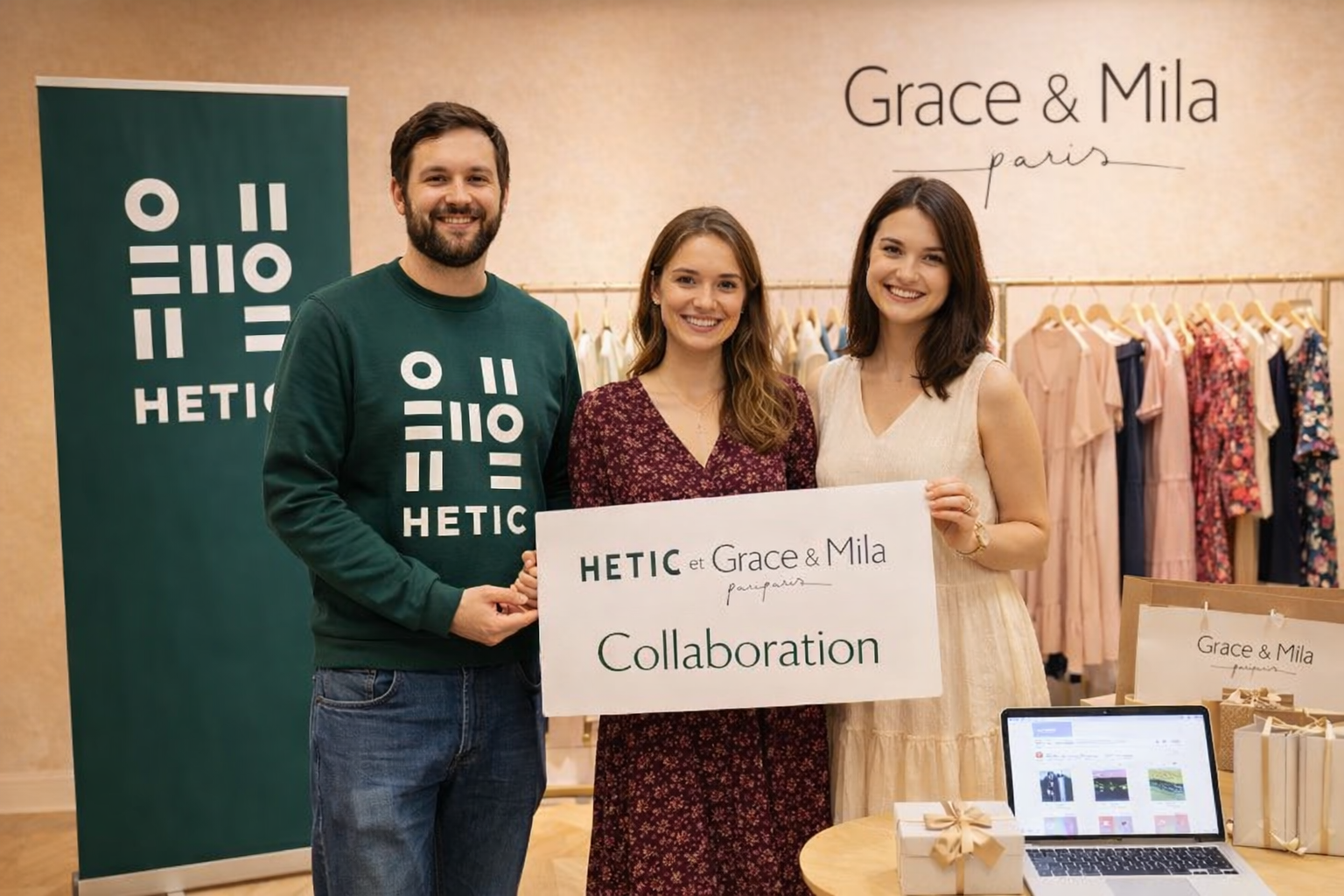 HETIC x Grace and Mila